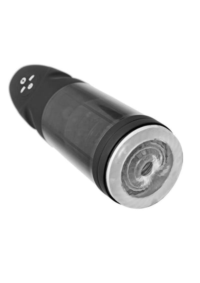 Lovebotz Strobe Multifunction Rechargeable Stroker - Black