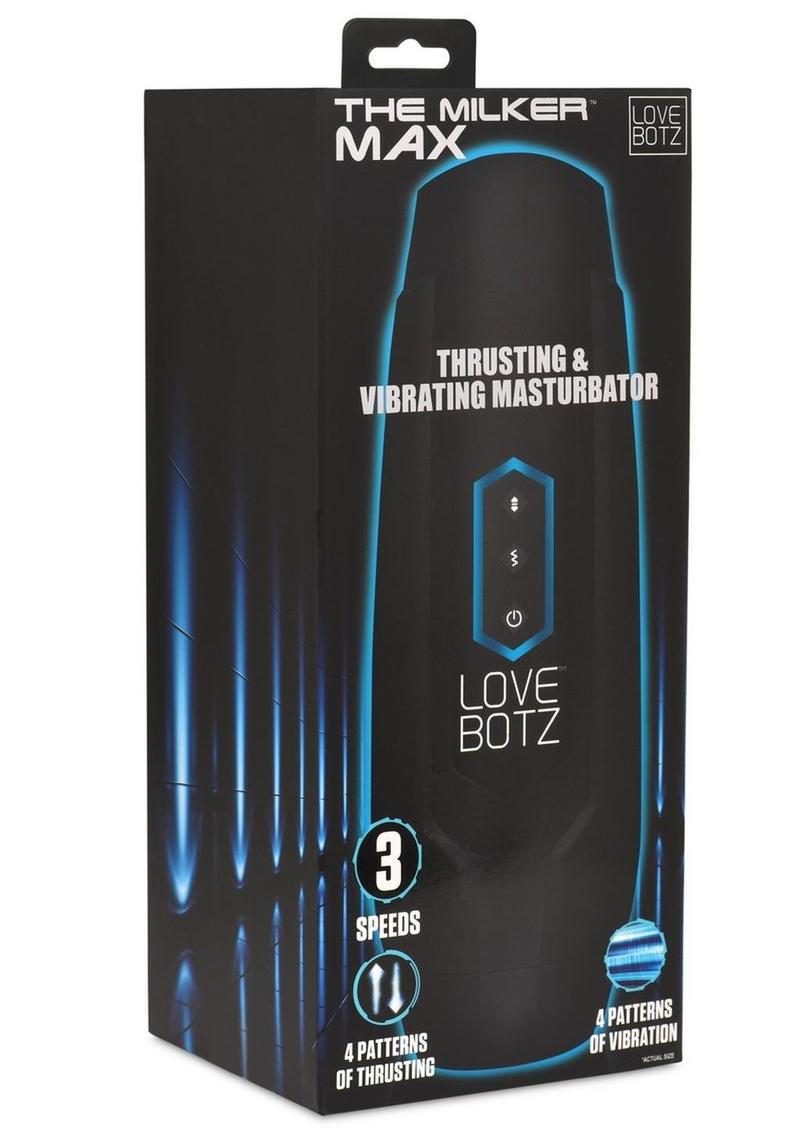 Lovebotz The Milker Max Rechargeable 14x Thrusting and Vibrating Masturbator