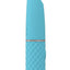 Loveline Beso Silicone Rechargeable 10 Speed Vibrating Mini Lipstick Vibe - Blue