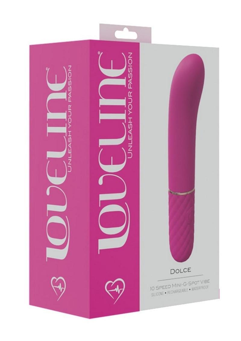 Loveline Dolce Silicone Rechargeable 10 Speed Mini G-Spot Vibe