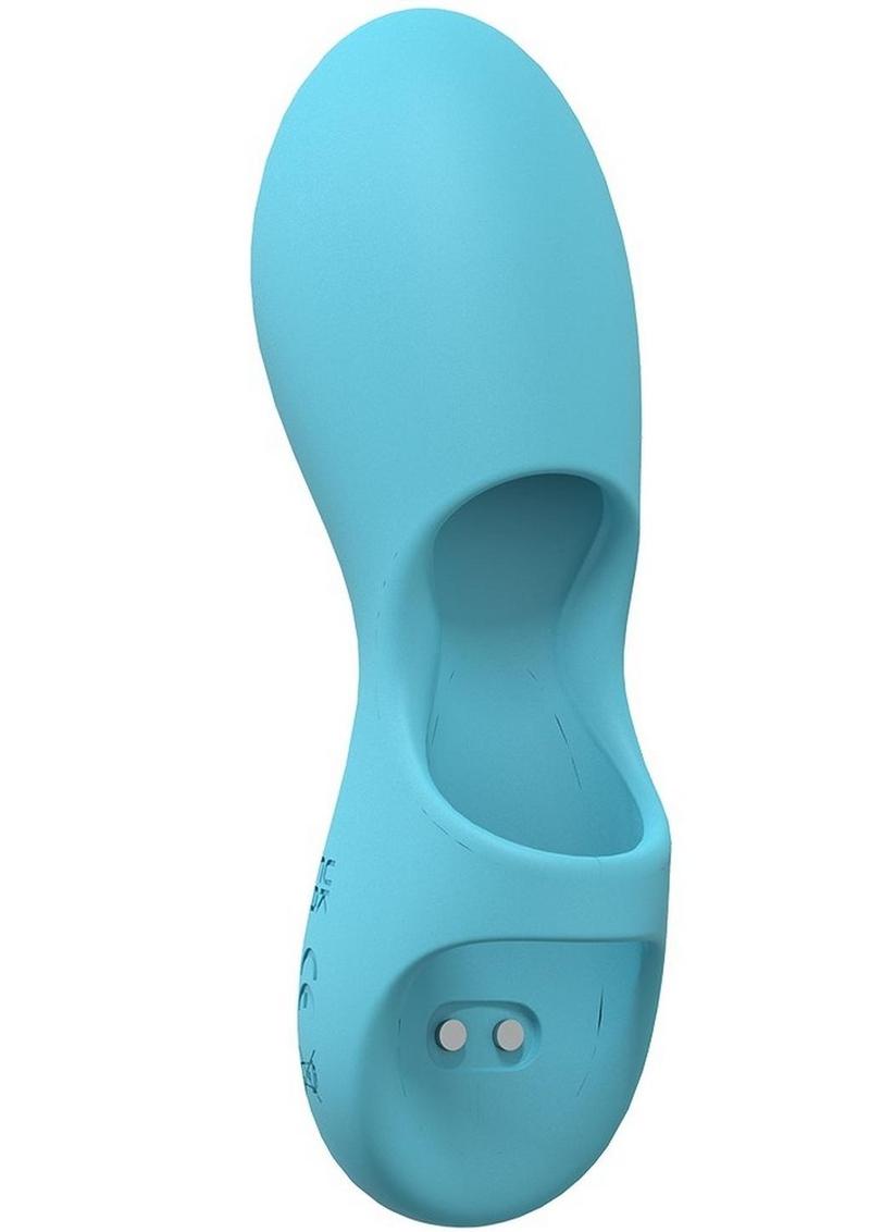 Loveline Joy Rechargeable Finger Vibe - Blue