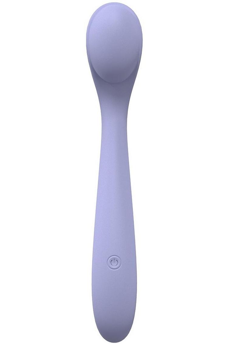 Loveline Juicy Silicone Rechargeable 10 Speed Flexible Vibe - Lavender