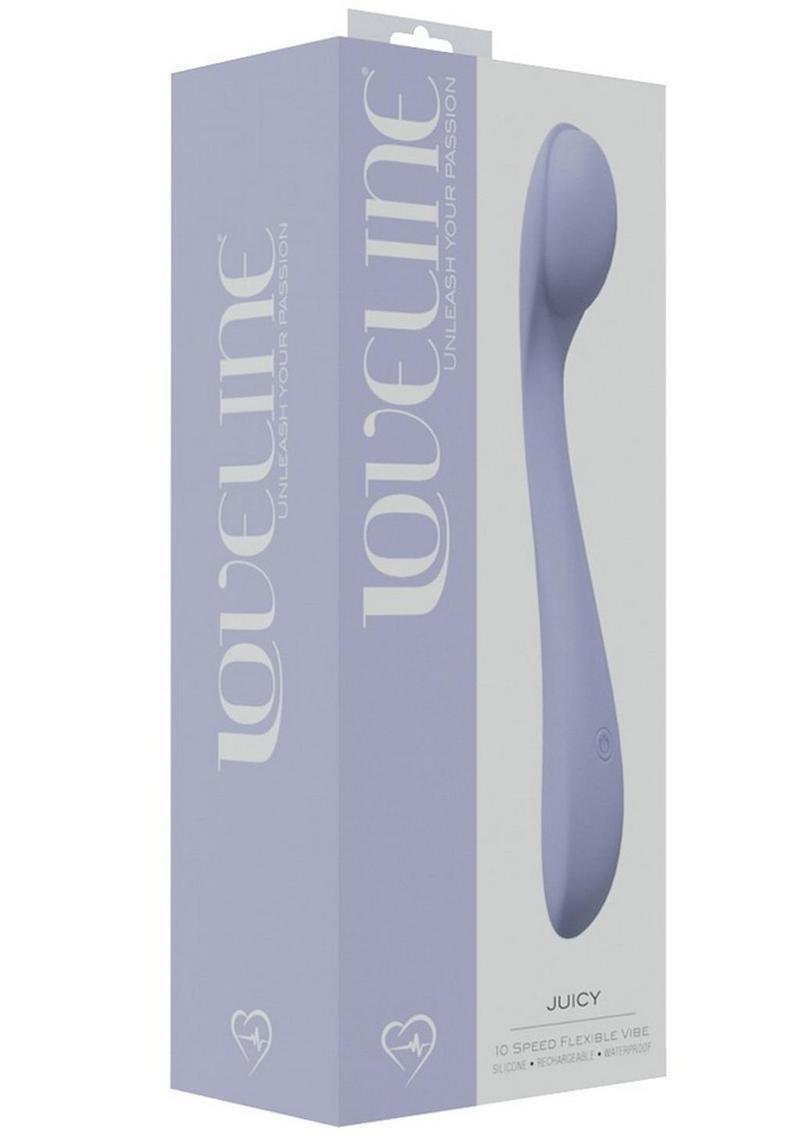 Loveline Juicy Silicone Rechargeable 10 Speed Flexible Vibe