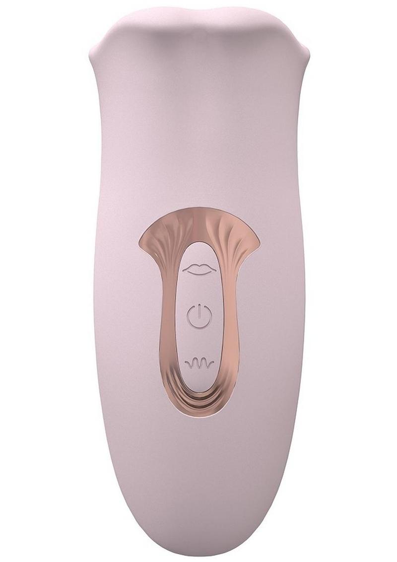 Loveline Kiss 10 Speed Silicone Rechargeable Suction and Vibrating Mouth