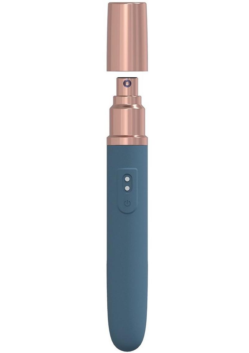 Loveline The Traveler Rechargeable 10 Speed Travel Vibe - Blue