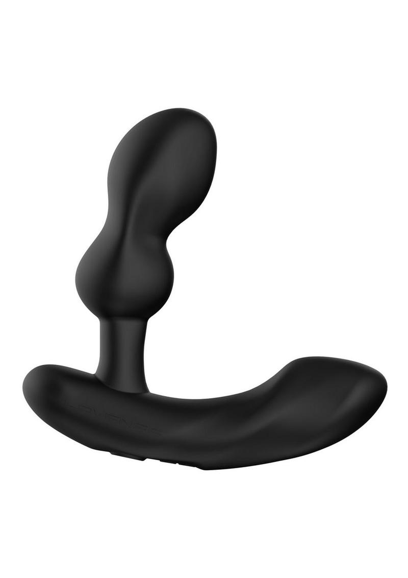 Lovense Edge 2 Remote Controlled Silicone Prostate Massager - Black