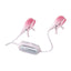 Lovense Gemini Rechargeable Silicone App-Control Nipple Clamps - Pink