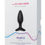 Lovense Hush 2 Rechargeable App Compatible Silicone Vibrating Anal Plug