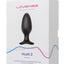 Lovense Hush 2 Rechargeable App Compatible Silicone Vibrating Anal Plug