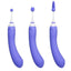 Lovense Hyphy Remote Controlled Silicone Dual End Vibrator - Purple