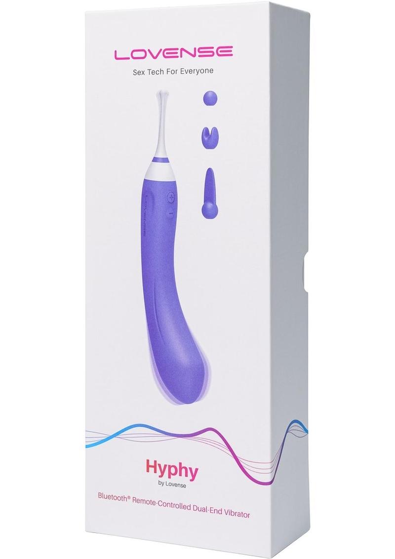 Lovense Hyphy Remote Controlled Silicone Dual End Vibrator