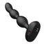 Lovense Ridge Rechargeable Silicone App Control Rotating Anal Beads - Black