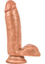 Loverboy Manny The Fireman Dildo with Balls - Caramel - 7in