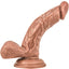 Loverboy Papito Dildo with Balls - Caramel - 6.5in