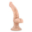 Loverboy The Boss Man Vibrating Dildo with Balls - Vanilla - 10.5in