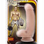 Loverboy The Quarterback Vibrating Dildo with Balls - Vanilla - 7in