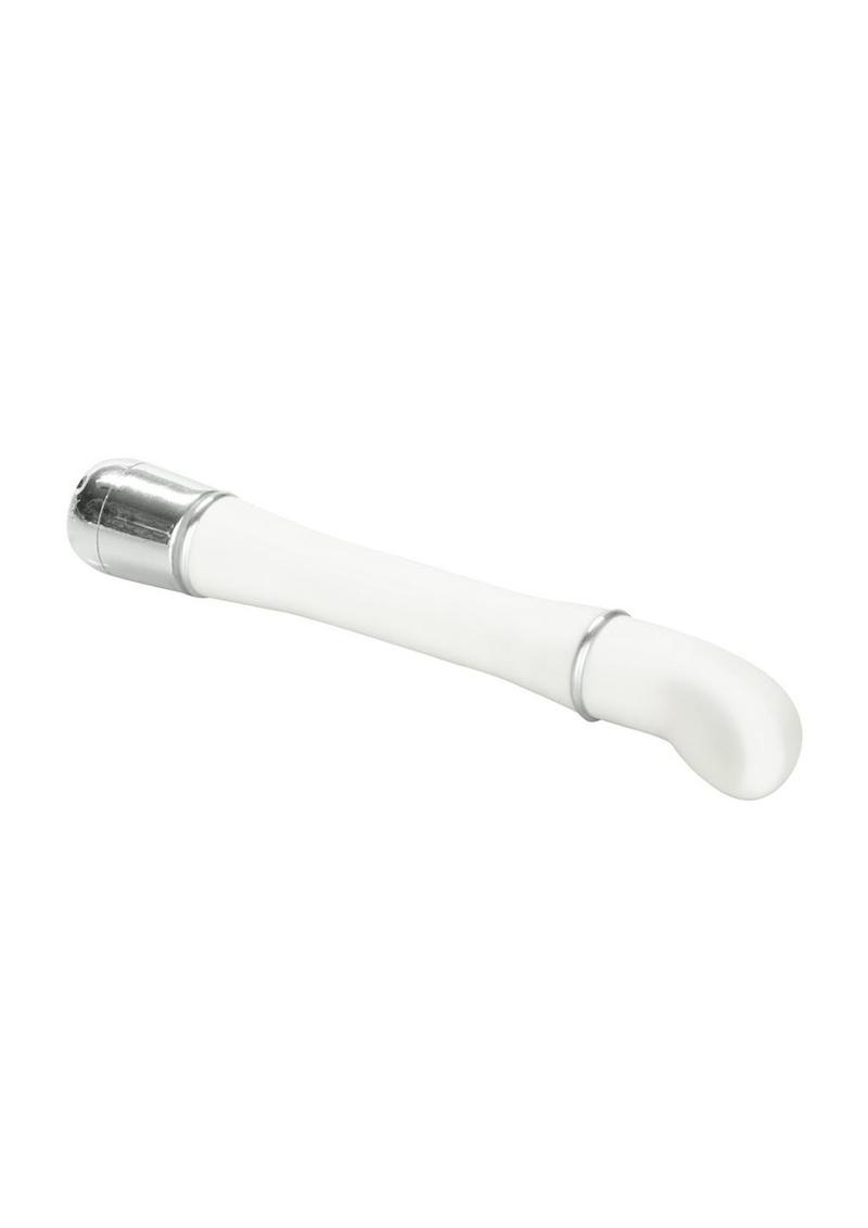 Lulu Satin Scoop Vibrator - White