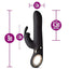 Lush Victoria Rechargeable Silicone Rabbit Vibrator