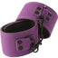 Lust Bondage Wrist Cuff - Black/Purple