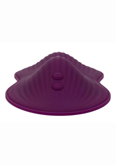 Lust Remote Control Dual Rider Rechargeable Silicone Massager - Purple