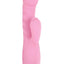 Luv Heat Up Thruster Rechargeable Silicone Vibrator - Pink