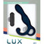 Lux Active Lx1 Silicone Rechargeable Anal Trainer with Bullet - Blue/Navy