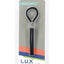 Lux Active Tether Adjustable Silicone Cock Tie - Black/Silver