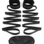 Lux Fetish Bondage Bed Strap - Black - 2 Piece Set