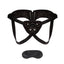 Lux Fetish Diamond Velvet Strap-On Corset Adjustable