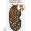 Lux Fetish Peek-A-Boo Love Mask - Animal Print/Leopard