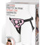 Lux Fetish Pretty In Pink Strap-On Harness Adjustable - Pink