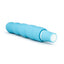 Luxe Anastasia Silicone Vibrator - Aqua/Blue