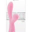 Luxe Aura Rechargeable Silicone Clitoral Stimulator - Pink