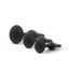 Luxe Beginner Silicone Butt Plug Kit 3 Sizes 3 Sizes