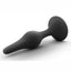 Luxe Beginner Silicone Butt Plug - Black - Small
