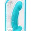 Luxe Cici Silicone Dildo - Blue - 6.5in