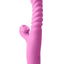 Luxe Nova Rechargeable Silicone Rabbit Vibrator - Pink