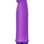 Luxe Purity Silicone Vibrating Dildo - Purple - 7.5in