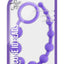 Luxe Silicone 10 Anal Beads - Purple