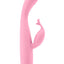 Luxe Skye Silicone Rechargeable Slim Rabbit Vibrator - Pink
