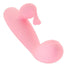Luxe Skye Silicone Rechargeable Slim Rabbit Vibrator - Pink