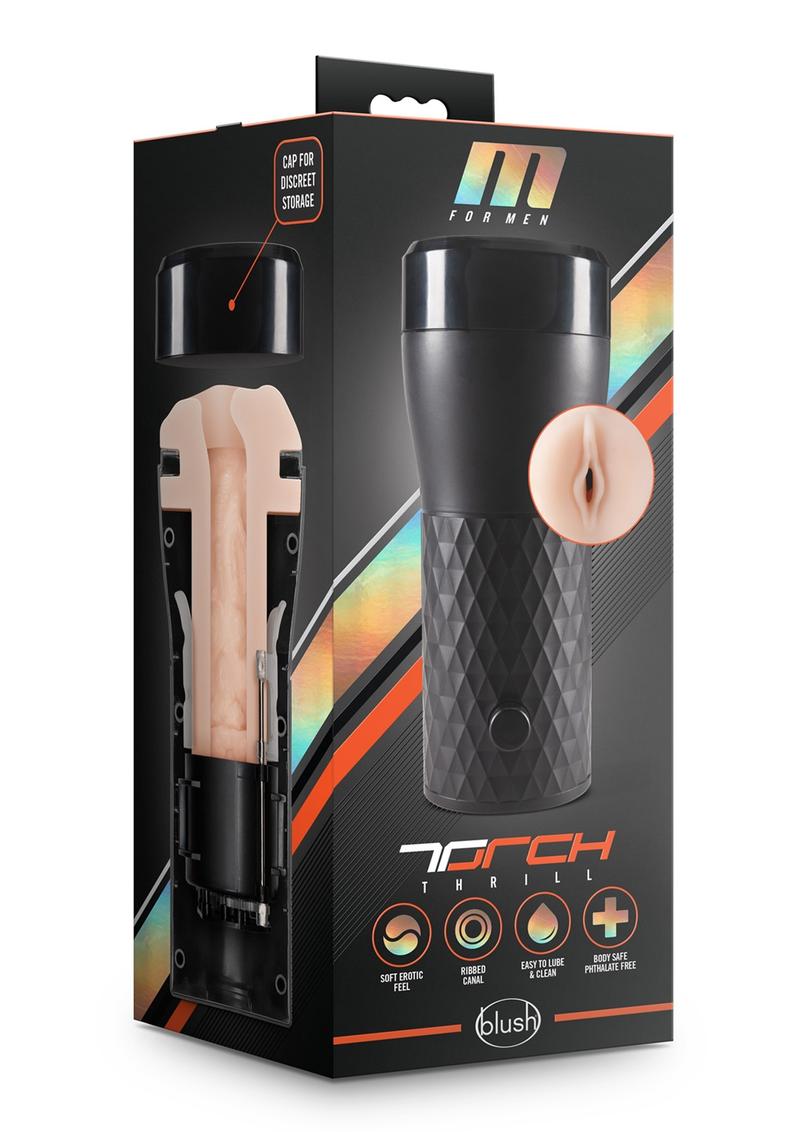 M For Men Torch Thrill Masturbator - Vanilla