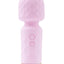 M'lady Rechargeable Silicone Mini Vibrating Wand - Pink