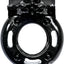Macho Stallions Vibrating Cock Ring - Black