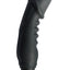 Mack Tuff Ribbed Vibrating Silicone Penis Vibrator - Black