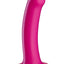 Magnum Silicone Dildo with Suction Cup Base - Blackberry