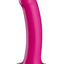 Magnum Silicone Dildo with Suction Cup Base - Blackberry