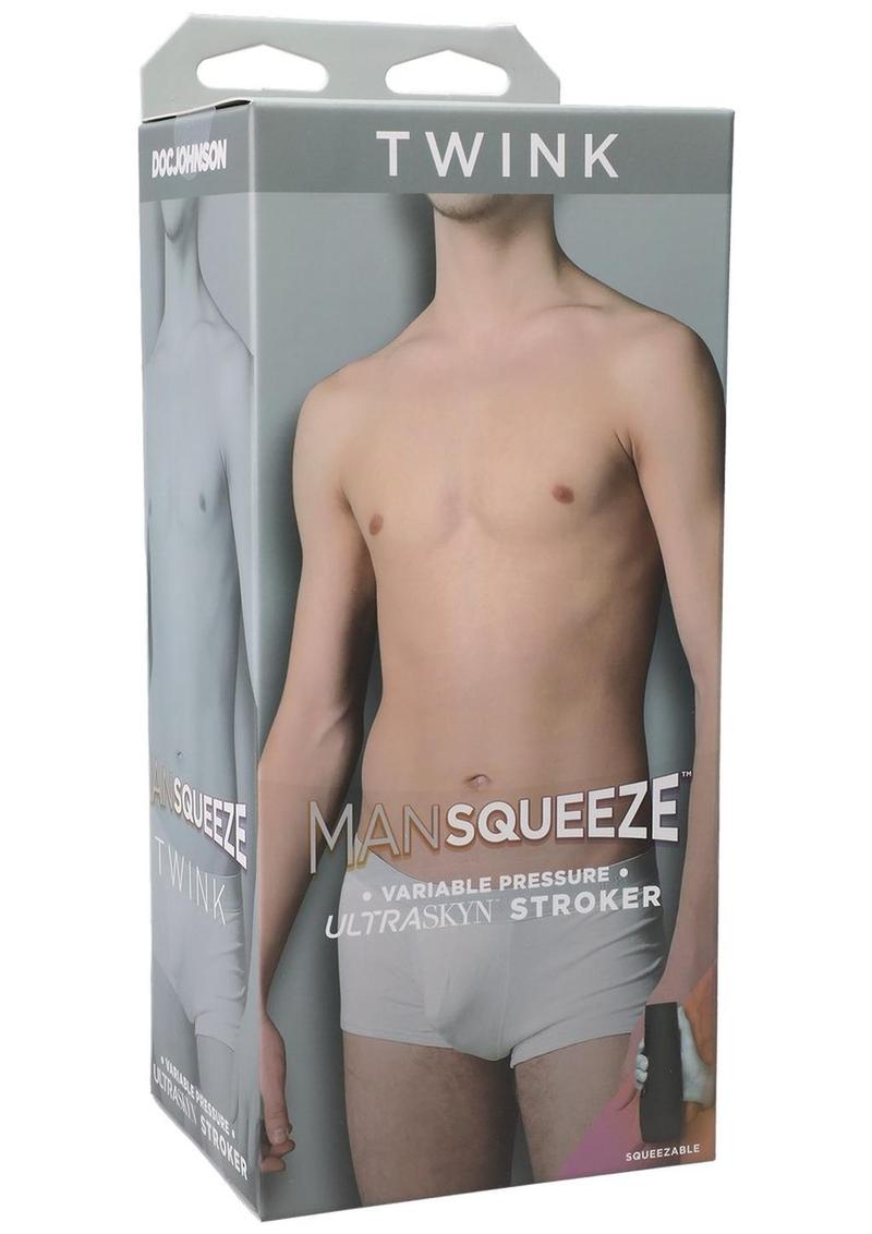 Man Squeeze Twink Ultraskyn Masturbator - Butt