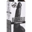 Master Cock Beefy Brad Dildo with Balls - Chocolate - 9in