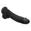 Master Cock Hung Harry Dildo with Balls - Black - 11.75in